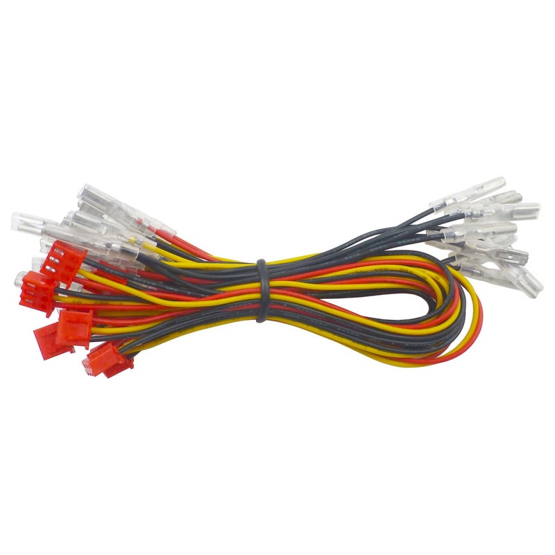 SJ@JX 2-Player LED USB Encoder to Arcade Joystick and LED Arcade Buttons for PC, MAME and Retro Pie - Image 4